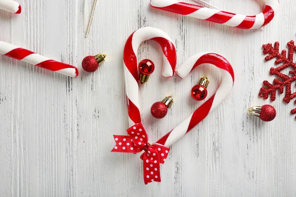 Christmas Candy Canes — Stock Photo, Image