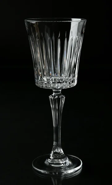 Transparent Empty glass — Stock Photo, Image