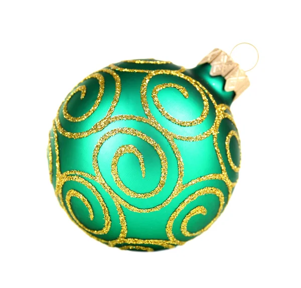 Christmas ball isolated on white — Stock Photo, Image