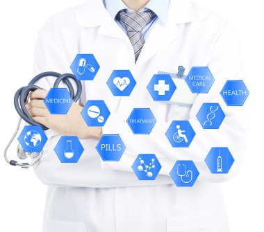 Doktor ve sanal ekran