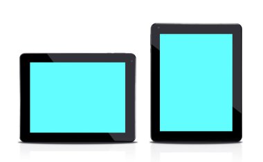 Beyaz tablet bilgisayarlarda