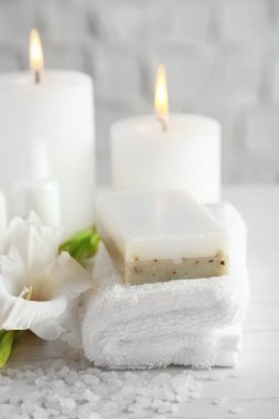 Güzel spa kompozisyonu