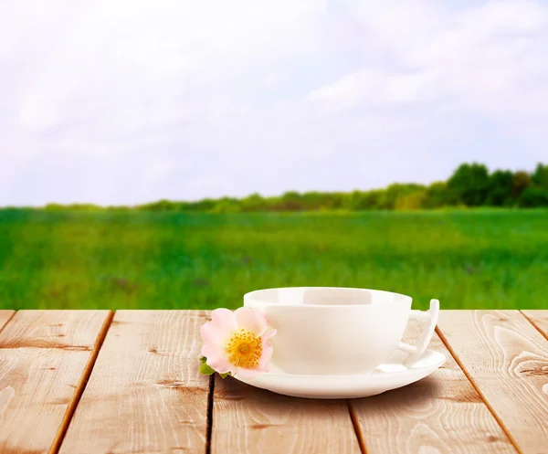 Cup of tea on table — Stock Photo, Image