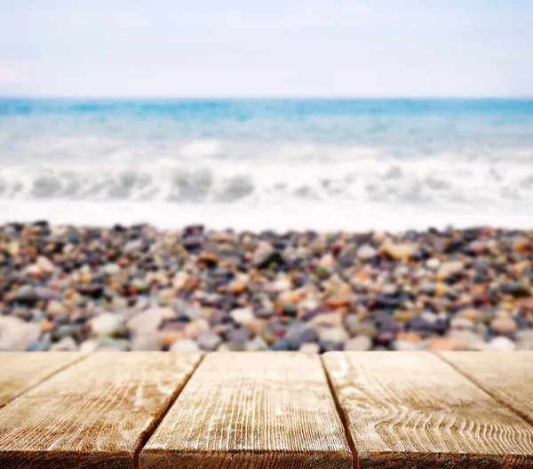 Fondo borroso de playa — Foto de Stock