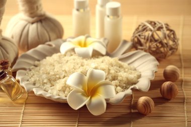 Doğal rahatlatıcı spa set