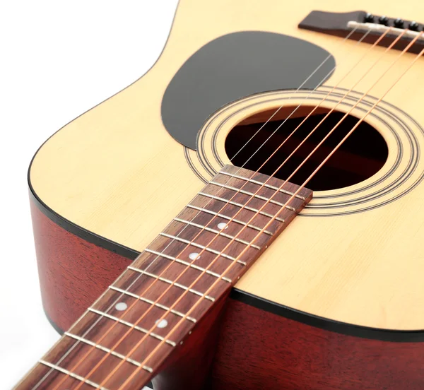 Guitarra isolada em branco — Fotografia de Stock