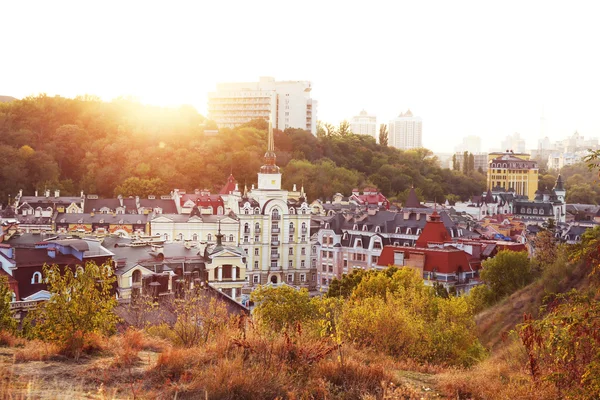 Bellissimo paesaggio urbano di Kiev — Foto Stock