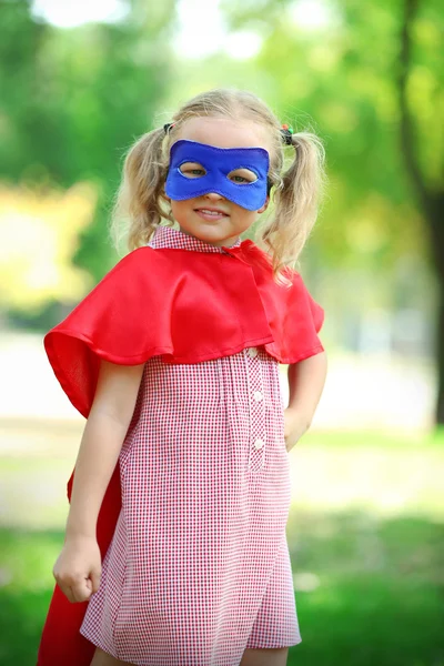 Superheld meisje — Stockfoto