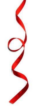 kırmızı saten kurdele