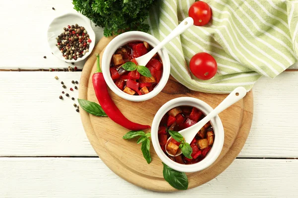 Tasty vegetarian ratatouille — Stock Photo, Image