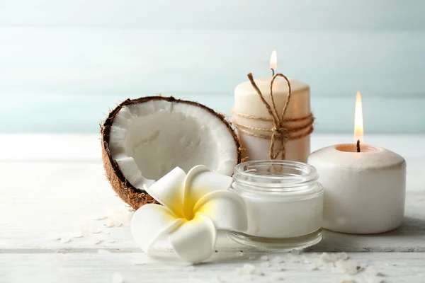 Spa kokosproducten — Stockfoto