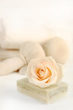 Spa uygulamaları arka plan üzerinde.