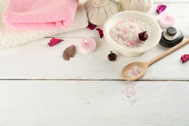 Güzel spa kompozisyonu
