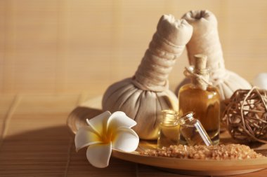Doğal rahatlatıcı spa set