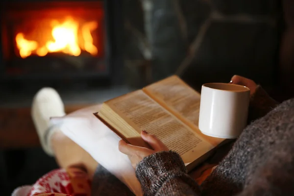 Cup of hot drink — Stock Photo, Image