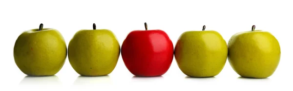 Куча яблок, уникальная и индивидуальная концепция — стоковое фото