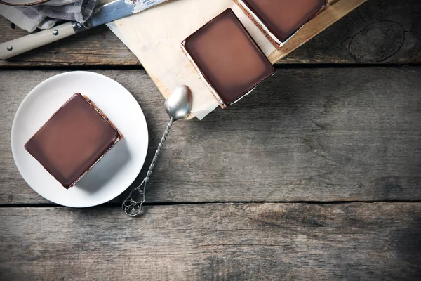 Pyszne czekoladowe ciasteczka — Zdjęcie stockowe