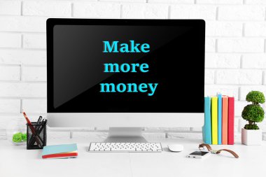 Çalışma alanı ile modern bilgisayar