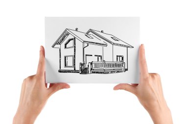 Ev resmi tutan eller