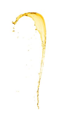 izole üzerinde beyaz sıçramasına elma suyu