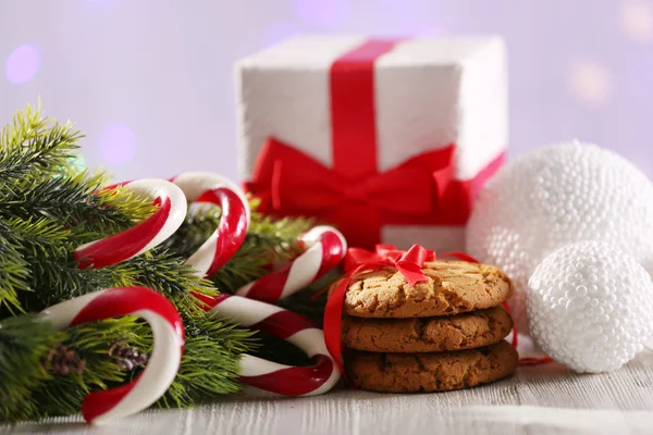 Christmas Candy Canes — Stock Photo, Image