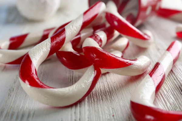 Bastones de caramelo de Navidad —  Fotos de Stock