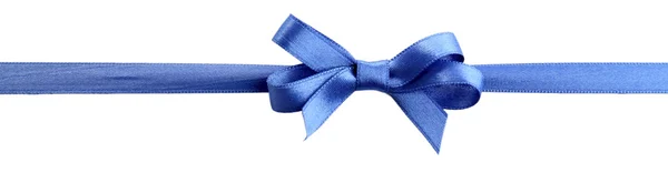 Satin ribbon on white — Stock Photo, Image