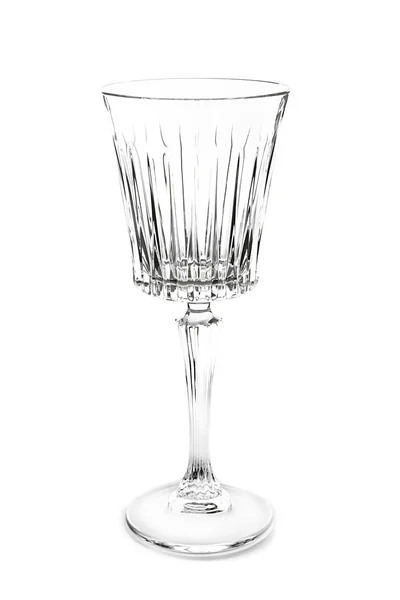 Empty glass isolated on white — Stock Photo, Image