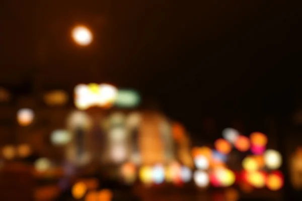 Városi utca éjjel — Stock Fotó