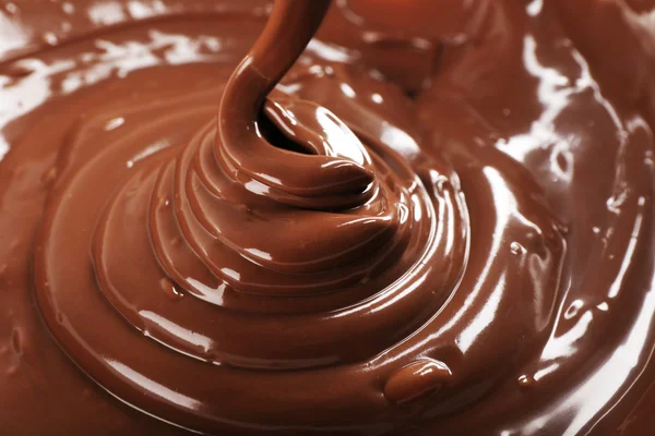 Heiße schwarze Schokolade — Stockfoto