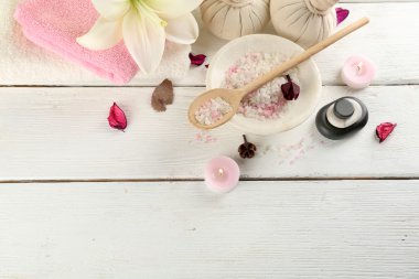 Güzel spa kompozisyonu 