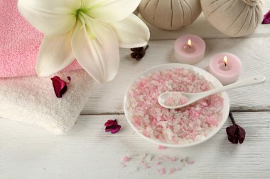 Güzel spa kompozisyonu 