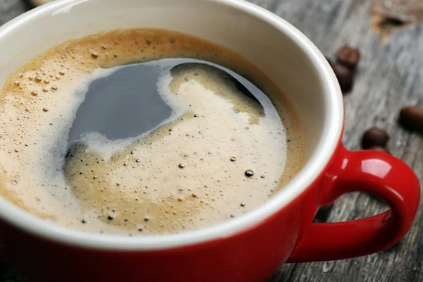 Taza roja de café —  Fotos de Stock