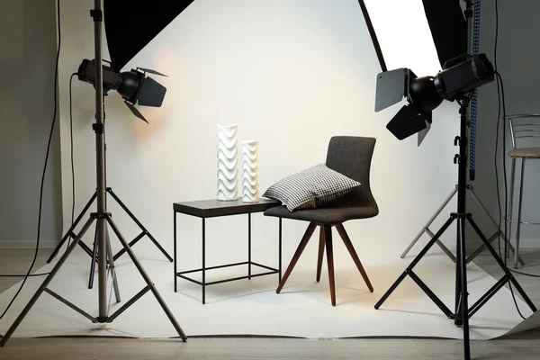 Modern iç ile fotoğraf stüdyosu