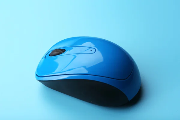 Mouse del computer wireless bianco — Foto Stock