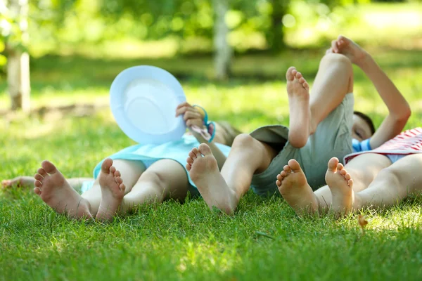 Felice bambini attivi — Foto Stock