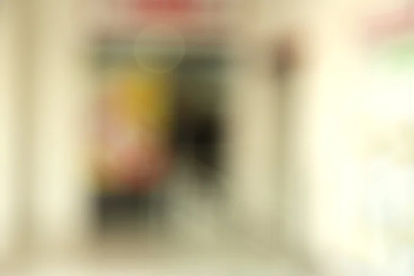 Shopping mall blurred background — Stock Photo, Image