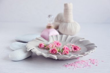 Güzel spa kompozisyonu