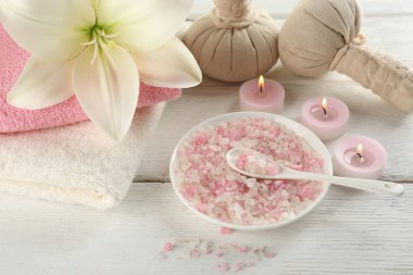Güzel spa kompozisyonu 