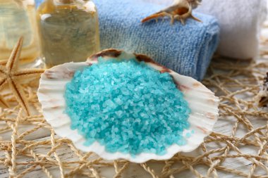 Deniz tarzı spa kompozisyon