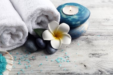 Spa set dekore edilmiş