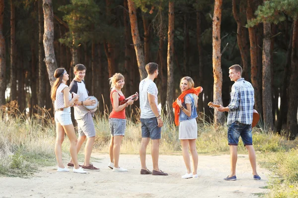 friends playing musical instruments