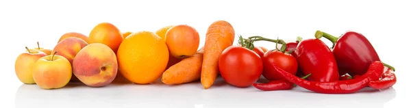 Helles Obst und Gemüse — Stockfoto