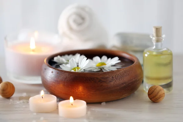 Beautiful composition of spa treatment — Stock Photo, Image