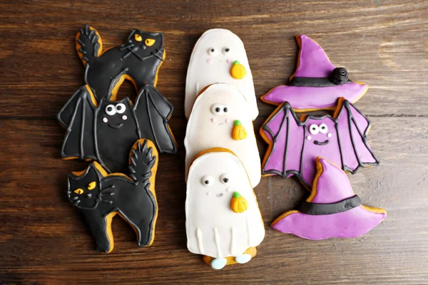 Biscotti creativi di Halloween — Foto Stock