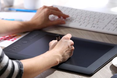 El çizimi Grafik Tablet