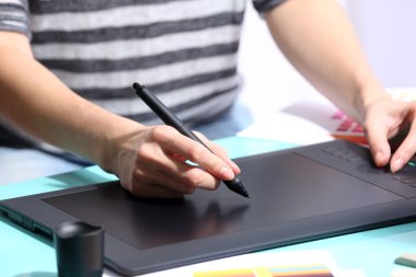 El çizimi Grafik Tablet