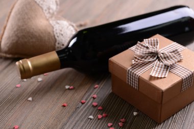 St. Valentine'nın vesilesiyle dekoratif ayarı