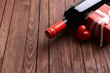 St. Valentine'nın vesilesiyle dekoratif ayarı
