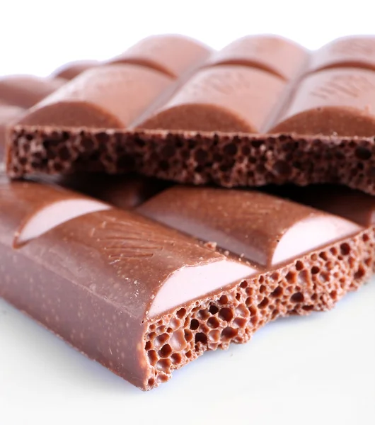 Złamane czekolady — Zdjęcie stockowe